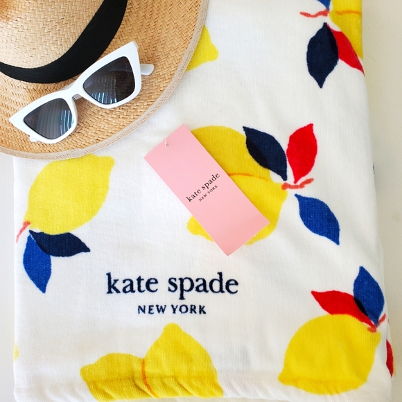 kate spade Other - kate spade lemon beach towel